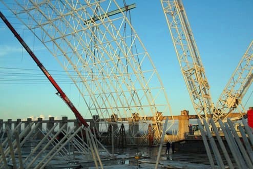 建瓯大门网架工程